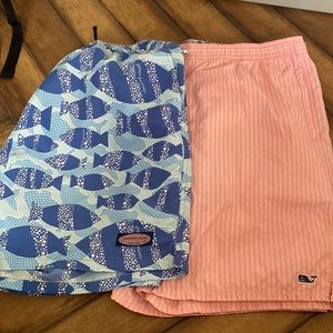 2 Vineyard Vines Xl Mens Shorts